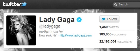 Lady Gaga On Twitter