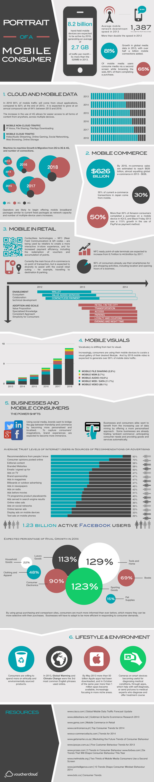 Portrait Of A Mobile Consumer [Infographic]
