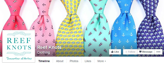 Reef Knots Facebook Page