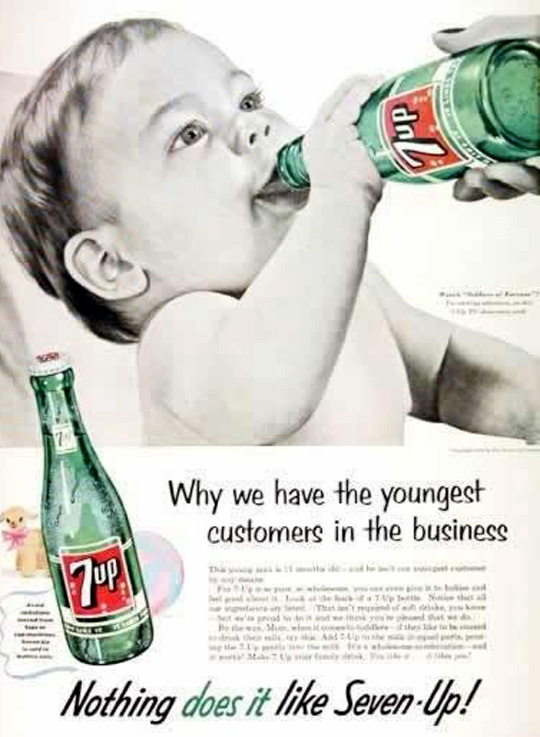 Vintage Advertisement - 7UP