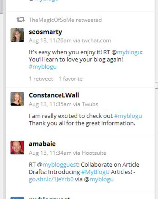 Twitter Chats are cool hashtag-based tweet events