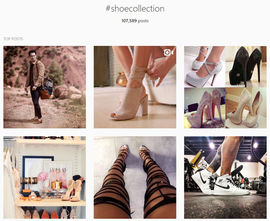 Instagram Shoecollection Hashtag