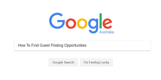 How To Find Guest Posting Opportunities Using Google Search?