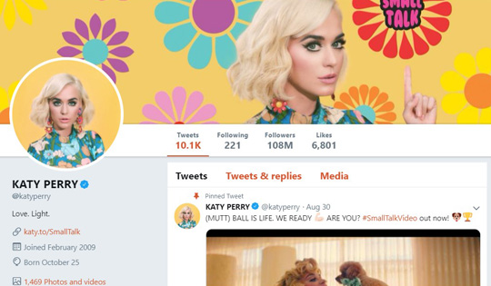 Don’t Follow Recklessly on Twitter (Not saying you should't follow Katy)