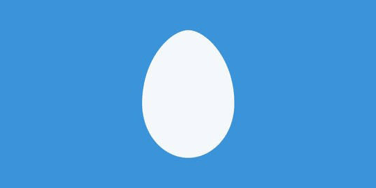 Be you on Twitter. And replace that egg with your own image!