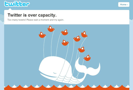 Don’t Clog The Twitter Feed. You will get the Whale!