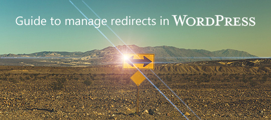 Guide To Manage Redirects In WordPress