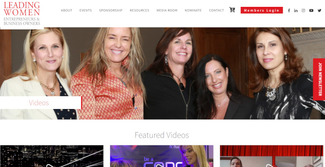 Leading Women Entrepreneurs Highlighting Achievements with Video Interviews