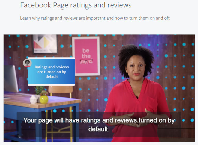 Don't Take Facebook Reviews Too Personally