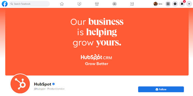Establish A Brand Or Business Color Palette - HubSpot Facebook Banner