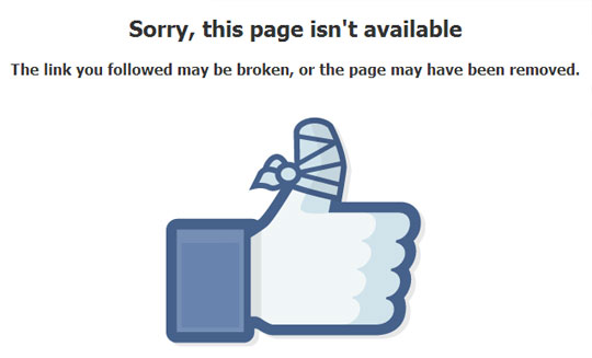 Fake Facebook account taken down