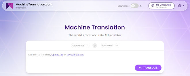 Machinetranslation.com Machinetranslation.com