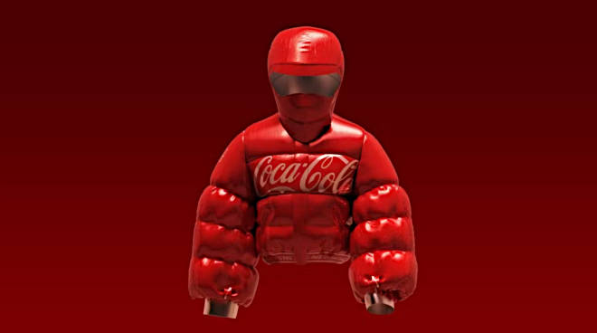 Coca Cola Puffer Jacket NFT